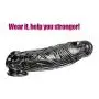 Silicone Penis Condom Expander Extended Male Chastity Toy Long Cock Sleeves Dick Socks Reusable Condom - 10-Inch Large-Size