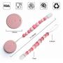 Baby Teething Toys BPA Free Silicone Teether Chew Egg with Pacifier Clip Cute and Effective Pain Relief Pink Cookie for Stylish Girl