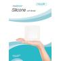 MedVanceTM Silicone - Bordered Silicone Adhesive Foam Dressing Size 4”X8” (2.4&quotx 6.4" Pad) Box of 5 dressings