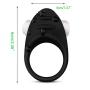 YOYOHOT Multispeed Silicone Massage Pennis Ring Stimulator Powerful Vibrantion Adult Six Toys for Men