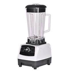 Eu/Uk/Au/Us Plug 3Hp 2200W 2L Commercial Home Professional Smoothies Power Blender Food Mixer Juicer Fruit Processor,White,Uk Plug