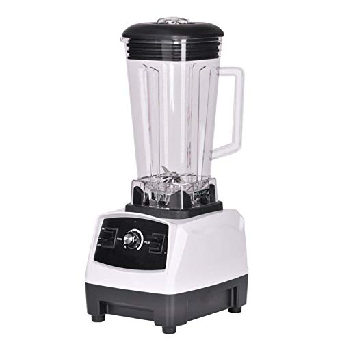 Eu/Uk/Au/Us Plug 3Hp 2200W 2L Commercial Home Professional Smoothies Power Blender Food Mixer Juicer Fruit Processor,White,Uk Plug
