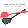 Silicone spatula High temperature resistance Kitchenware Silicone scraper Cake cream butter spatula For cooking and baking,Red