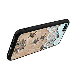 iPhone SE 5s 5 Case, Baby Turtle Shock-Absorption TPU Rubber Bumper iPhone SE 5s 5 Case, Ultra Thin Slim Protective Cover for iPhone SE 5s 5-Black