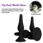 Butt Plugs | Beginner Anal Plug Trainer Kit | Anal Sex Toys Made of Soft 100% Medical Grade Silicone | Latex and Phthalate Free |Discreet Packaging