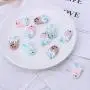 YOUSIKE DIY Beads Multi-Textured, Soft & Soothing, Easy-Hold, Silicone Teether for Babie Newborn, Infant Teething Toy Teether in Appetite Stimulating Colors (Milk Tea)