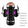 RYRYBH5234 Men Deep Throat, Vǐbrating Orál Cup, Sucking Endless Pleasure, Adult Toys for Men 100% Safe Silicone Real Touch RYRYBH5234
