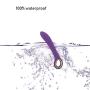 C-Lítoris V-?brátor Toys USB Rechargeable Silicone 10 Frequency Massage Stick -Purple By Dwoon