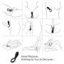 Man’s Toy Delay Ring Silicone Massage Ring
