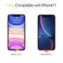 Miracase Liquid Silicone Case Compatible with iPhone 11 6.1 inch(2019), Gel Rubber Full Body Protection Shockproof Cover Case Drop Protection Case (Clove Purple) …