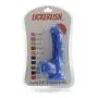 Lickerlish Lucky 6.5" Premium Silicone Dildo Blue with Suction Cup, 13 Ounce