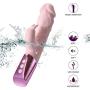 Whtao 30 Frequency Silicone USB Rechargeable Adult Toys for Women-Realistic Vǐbrators,Super Powerful But Very Quiet Motor Whtao