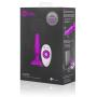 B-VIBE - Novice Plug - Anal Plug (3.35” x 1” - Fuchsia)