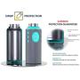 Hydro Protector Silicone Guard Protective Sleeve Cover Case for Hydro Flask Water Bottles (Multiple Sizes & Colors)