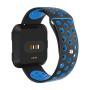 Compatible with Fitbit Versa Bands Free Size, Breathable Soft Silicone Replacement Sport Strap Wristband with Air Holes Compatible with Fitness Smart Watch/Versa 2/Versa SE