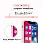 Lopie iPhone 11 Pro Silicone Case, [Silky Series] All-Around Protection iPhone 11 Pro Case, Slim Gel Rubber Phone Cover for iPhone 11 Pro 2019 (5.8”), Pink Sand