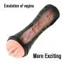 SHEEOPPS Male Deep Throat, V?brating Orál Cup, 100% Safe Silicone for Man Self Pleasure for Men Enhancement Exercise Sucking Endless Pleasure, Adullt Toys for Men
