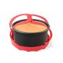 WYJP Pressure Cooker Sling Silicone Bakeware Sling for Instant Pot 6 Qt/8 Qt Anti-scalding Bakeware Lifter Steamer Rack Red, Dishwasher Safe