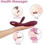 SVAKOM Rechargeable Vibrators Lucas Sex Toys Long Lasting Waterproof Dual Action G-Spot Clitoral Vibrator Multi Speed Sexy Wand Massager Adult Toys for Women (Violet)