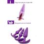 Mayli Beginner Anales Trainer Kits Silicone Beginner Starter Set Toys with T-bar Base, 7Pcs/Set