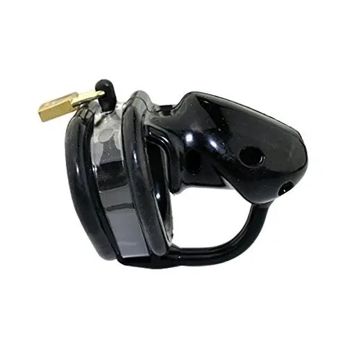 Cock Cage Latest Design Pico Massage Spikes Massage Silicone Male Chastity Device Belt Chastity Cage for Male Penis Exercise, Male Sex Toy Belt Locking Men Bondage Fetish Black (1.77 inch/ 45mm)
