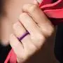 ThunderFit Womens Thin Swivel Rings, 10 Rings / 8 Rings / 4 Rings / 1 Ring - Stackable Silicone Wedding Rings - 2.5mm Wide - 2mm Thick