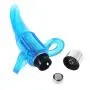 Dayloveme Finger Vibrant Licking Toy for Couple - Silicone Wonderful Finger Massager Stimulation Vibrating Waterproof Body Massager Toys