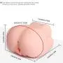 3D Realistic Artificial Toys for Male Mastürbat?r Cup Soft Silicone, Lifelike Soft Silicone Mens Gift, Best Men Couples Silicone