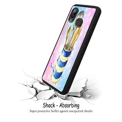 Samsung Galaxy A40 Case, Kitchenware Shock-Absorption TPU Rubber Bumper Samsung Galaxy A40 Case, Ultra Thin Slim Protective Cover for Samsung Galaxy A40-Black