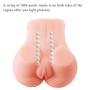 Mini Pussy Ass Doll Male Masturbator Realistic Virgin Butt Anal Stroker with 2 Holes for Vagina Anal Sex Toys Men Masturbation