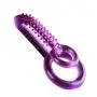 Silicone Cockring Vibrator Clit Stimulator Pleasure Enhancing Sex Toy Vibrating Cock Ring Penis Ring Male Sex Toys