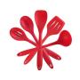 Silicone Kitchenware Five-piece Non-stick Pan For High Temperature Baking Set Spoon Rice Spoon Leak Shovel