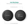 RAVPower RP-PC014 Qi-Certified Fast Wireless Charging Pad, 10W Fast Charge for Galaxy S9 S8+ S8 S7 Edge & 5W Compatible iPhone Xs MAX XR XS X 8 (No Adapter) - Black (Renewed)