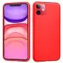 TiMOVO Compatible with iPhone 11 Case, Liquid Silicone Gel Shockproof Soft Microfiber Lining Slim Cover for Apple iPhone 11 6.1 inch 2019 - Red