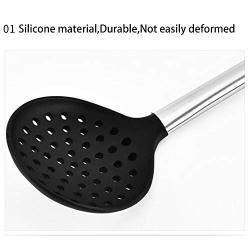 Kitchenware Set, Silicone Cooking Utensil Set, Suitable for All Kinds of Cooking, Baking, Including Spatula, Soup Spoon, Colander, Pasta Spoon