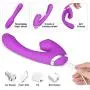 Powerful 7 Sucking Toys, Waterproof Handheld Wand Massager with Heating, Medical Silicone,USB Rechargeable
