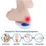 Silicone Gel Heel Cups for Heel Pain - Heel Protectors Shoe Inserts Women for Plantar Fasciitis, Sore Heel Pain, Bone Spur and Achilles Pain - Heel Pads and Heel Cushions Support 3 Pairs (Small)