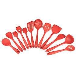 12-Piece Silicone Kitchen Set Non-Stick Cooking Shovel Spoon Kitchen Tool Silicone Kitchenware