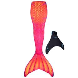 Fin Fun Mermaid Tails for Swimming with Monofin - Kids and Adult Sizes - Limited Edition