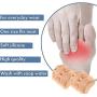 Metatarsal Pads,Ball of Foot Cushions,Silicone Forefoot Sleeve,Toe Separator,Metatarsalgia Insoles,Best for Mortons Neuroma Callus,Diabetic Feet,Hammer Toe,High Heels Foot Pain Relief,6 PCS (Beige)