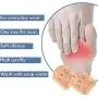 Metatarsal Pads,Ball of Foot Cushions,Silicone Forefoot Sleeve,Toe Separator,Metatarsalgia Insoles,Best for Mortons Neuroma Callus,Diabetic Feet,Hammer Toe,High Heels Foot Pain Relief,6 PCS (Beige)