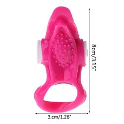 Víbrátíng Víbrくátíón Stím?latór Pêênǐs Vágǐnálné Clit Toy for Couple Silicone+ABS 8x3.2cm