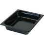 Carlisle 10220B03 StorPlus Half Size Food Pan, Polycarbonate, 2.5" Deep, Black