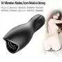 KJHM Lifelike Enjoy T-Shirt Real Sucking 100% Safety Silicone Stimulate Happy Exerciser Experience Mens Deep Throat, Vibrating Oral Cup, Endless Fun, Mens Adult Toys Sensual Sweet Sweet