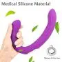 LSANNUY Relax Massage Wand Vibrating Silicone Strapless Strap-On for Women Couple Lesbian Silicone Pleasure Toy