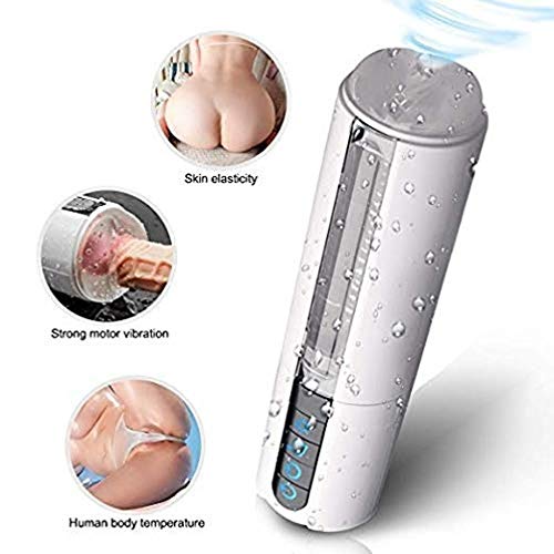Super Soft with Vibration Suction Modes Full-Automatic Toy 10 Vibration Modes 5 Sucking Modes Automatic Male Men Gift Toys