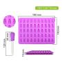 AK ART KITCHENWARE 1 Pack Bear Design Silicone Candy Mold & Dropper Pipette Gummy Candy DIY Chocolate Sweet Molds (pink)