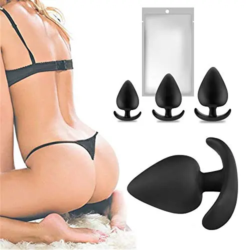 Anal Trainer Kit 3Pcs/5Pcs Set Massage Toys Beginner Starter Set 100% Medical Grade Silicone 3-Set