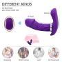 Wearable Butterfly Massaging Toys - Multiple Speeds Vibration - Wireless Remote Control - Silent Soft Skin-Friendly - Relaxation Back Neck Shoulder