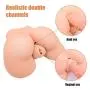 Fleshlike Soft Silicone TPE Dolls for Men Male Realistic Toys Lifesize Adult Toys Lovely Doll (8×8×3.5in)